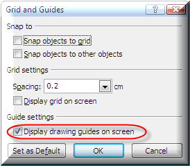 grids and guides dialog  box
