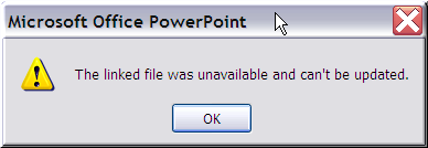 Power Point error