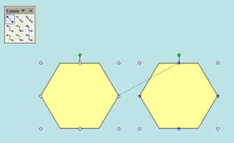 snapping connector points