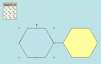 finished hexagon